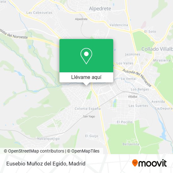 Mapa Eusebio Muñoz del Egido