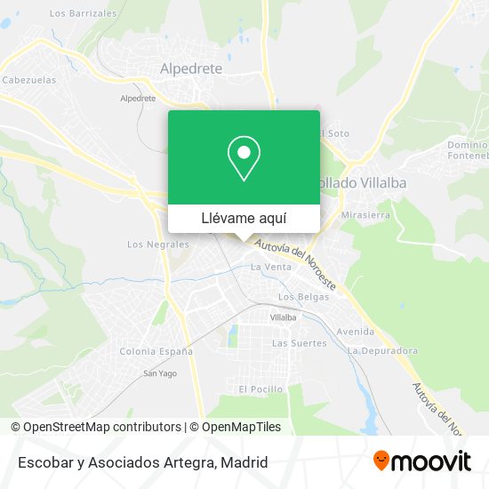 Mapa Escobar y Asociados Artegra