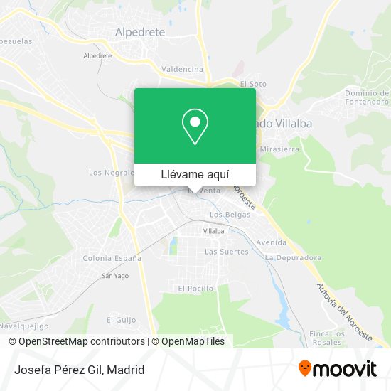 Mapa Josefa Pérez Gil