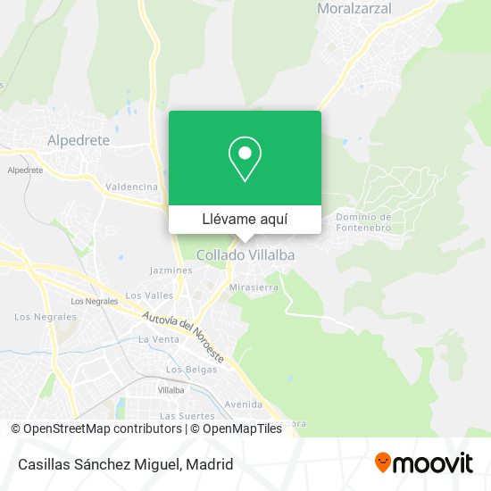 Mapa Casillas Sánchez Miguel