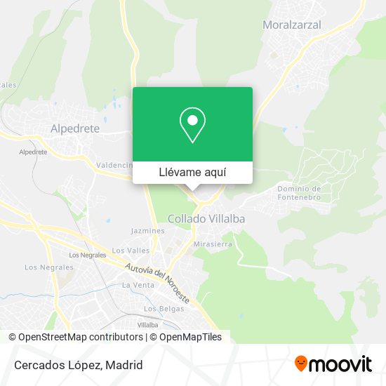 Mapa Cercados López