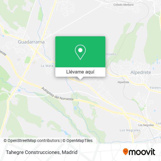 Mapa Tahegre Construcciones