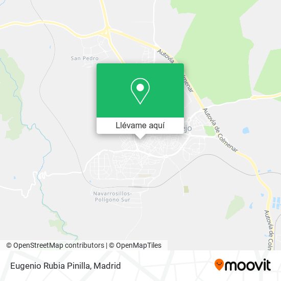 Mapa Eugenio Rubia Pinilla