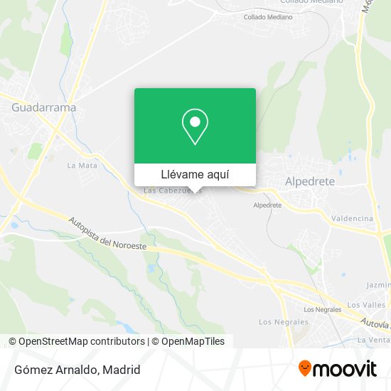 Mapa Gómez Arnaldo