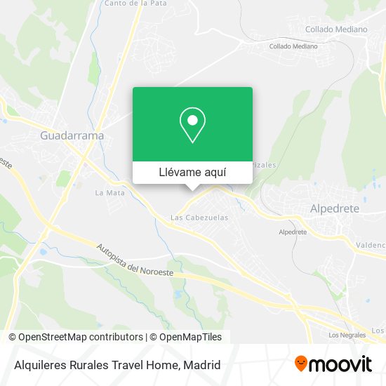 Mapa Alquileres Rurales Travel Home