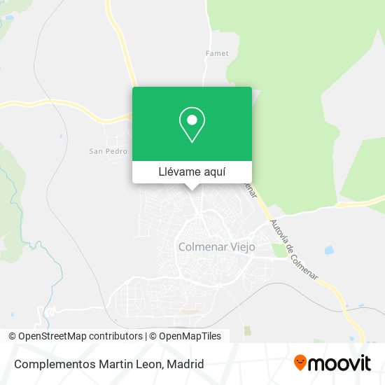 Mapa Complementos Martin Leon