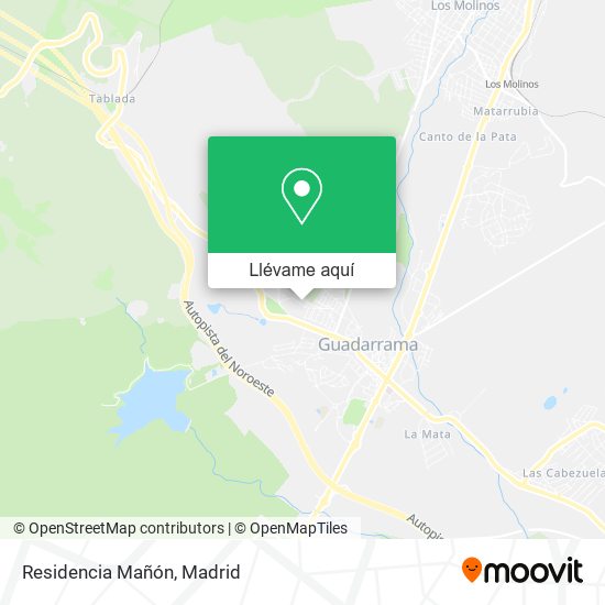 Mapa Residencia Mañón