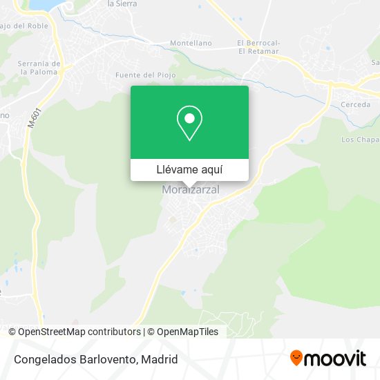 Mapa Congelados Barlovento