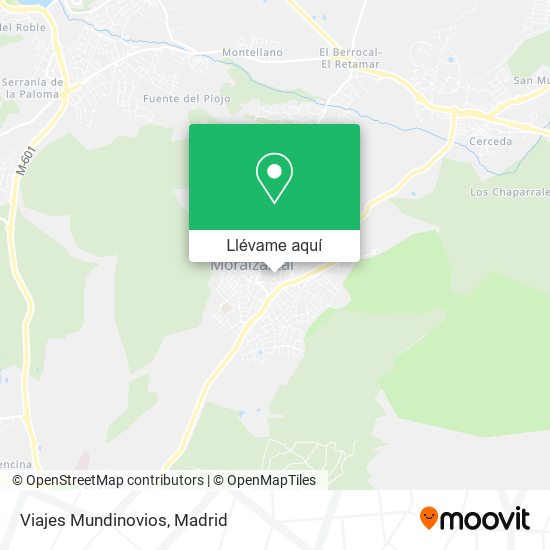 Mapa Viajes Mundinovios