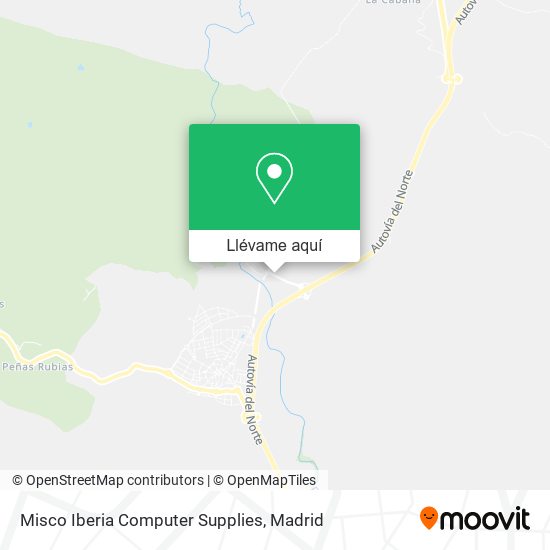 Mapa Misco Iberia Computer Supplies