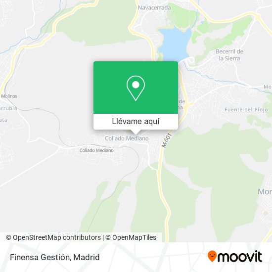 Mapa Finensa Gestión