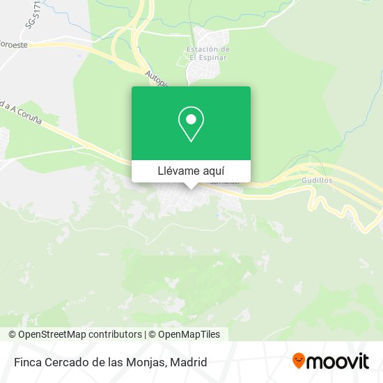 Mapa Finca Cercado de las Monjas