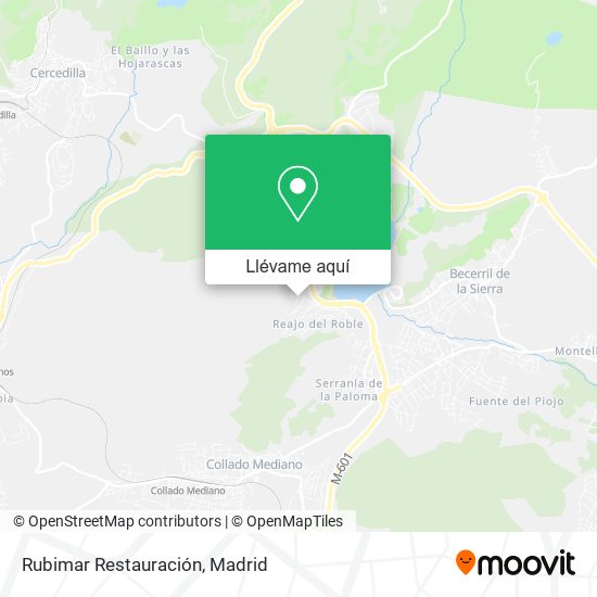 Mapa Rubimar Restauración