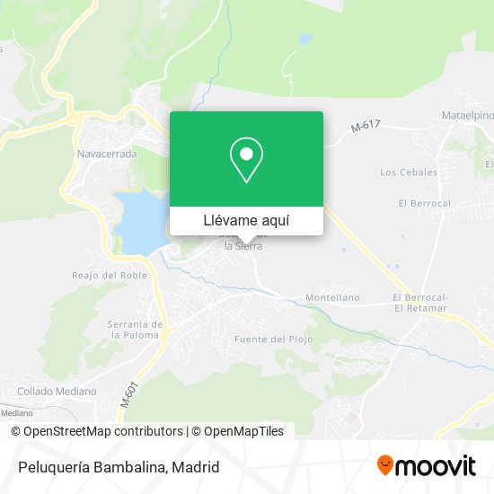 Mapa Peluquería Bambalina