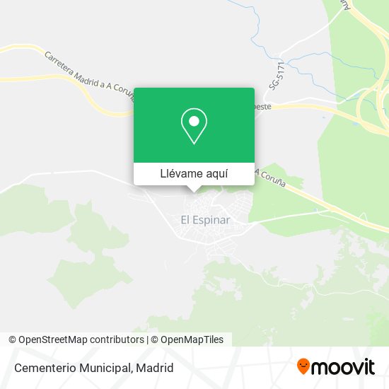 Mapa Cementerio Municipal