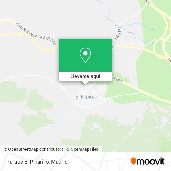 Mapa Parque El Pinarillo