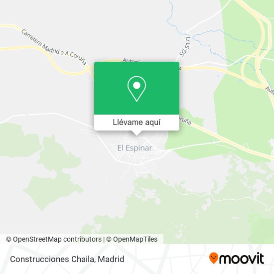 Mapa Construcciones Chaila