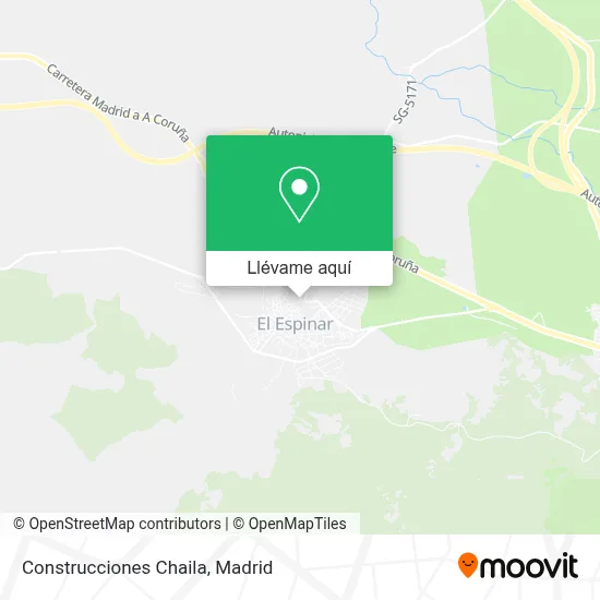 Mapa Construcciones Chaila