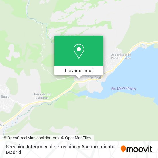 Mapa Servicios Integrales de Provision y Asesoramiento