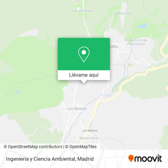 Mapa Ingenieria y Ciencia Ambiental