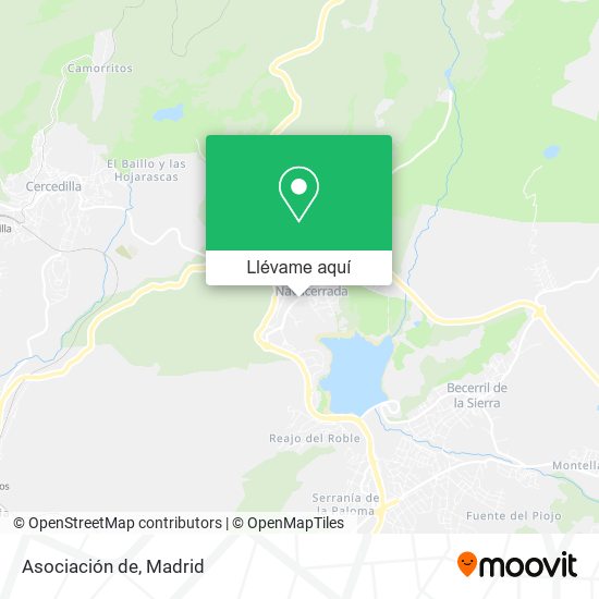 Mapa Asociación de