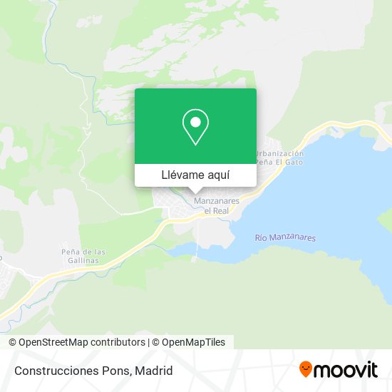 Mapa Construcciones Pons