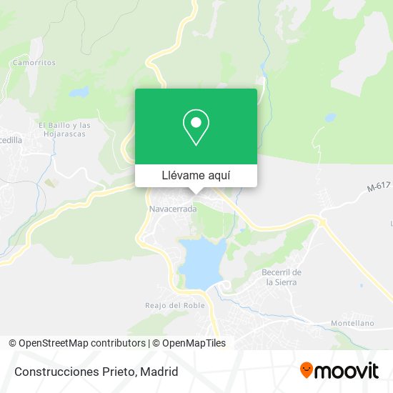 Mapa Construcciones Prieto