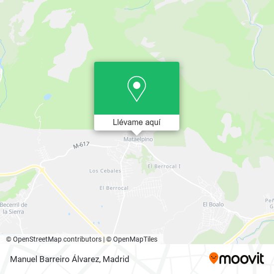 Mapa Manuel Barreiro Álvarez