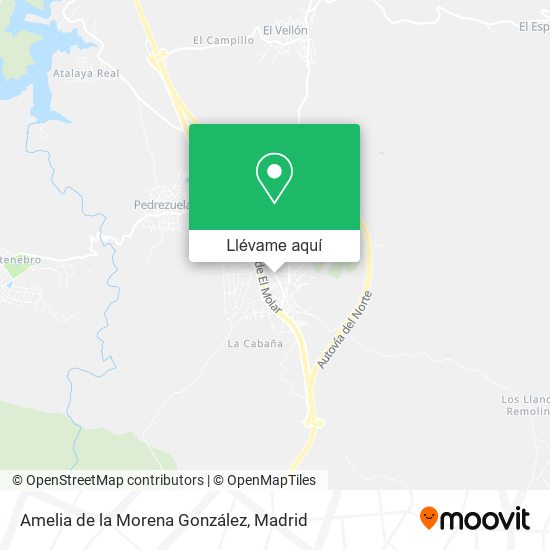 Mapa Amelia de la Morena González