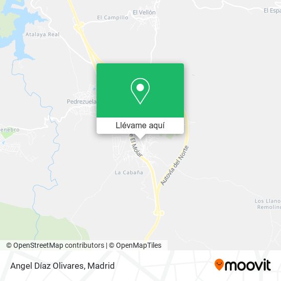 Mapa Angel Díaz Olivares