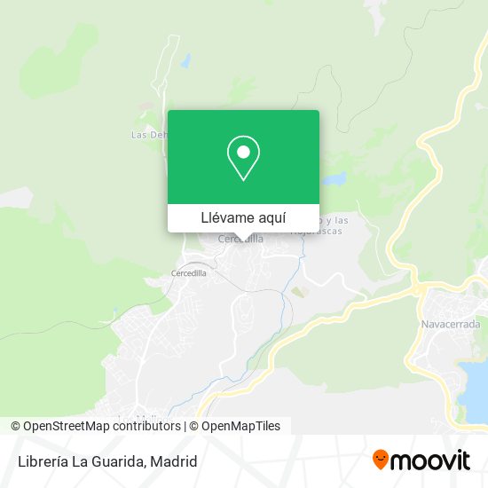 Mapa Librería La Guarida