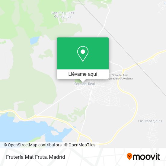 Mapa Frutería Mat Fruta