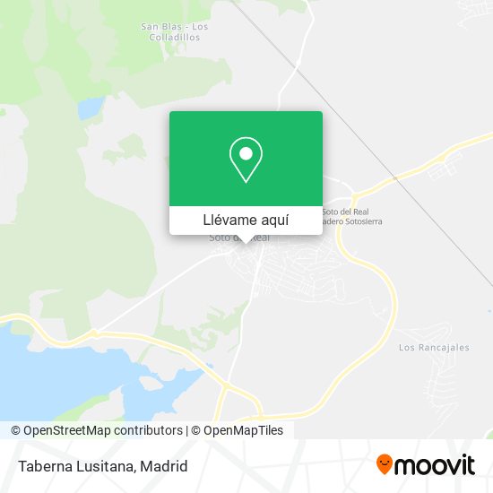 Mapa Taberna Lusitana