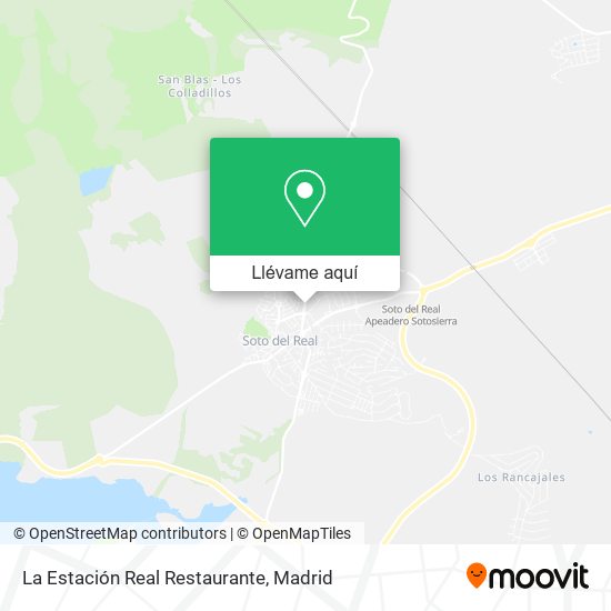 Mapa La Estación Real Restaurante