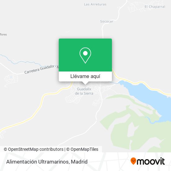 Mapa Alimentación Ultramarinos