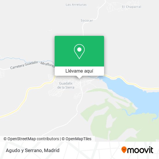 Mapa Agudo y Serrano