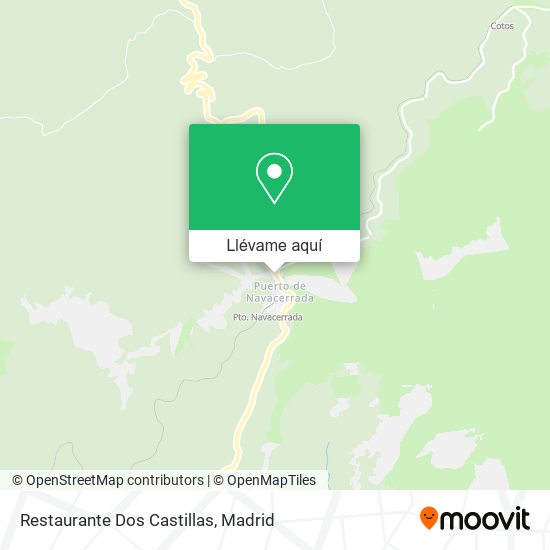 Mapa Restaurante Dos Castillas