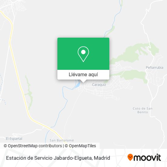 Mapa Estación de Servicio Jabardo-Elgueta