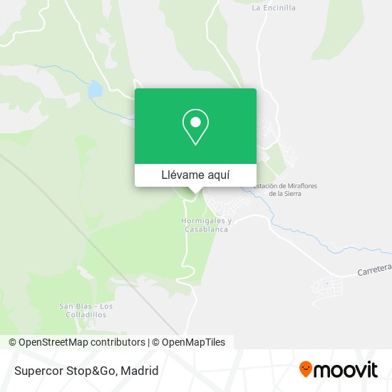 Mapa Supercor Stop&Go