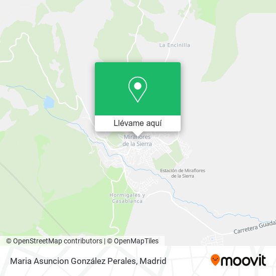 Mapa Maria Asuncion González Perales