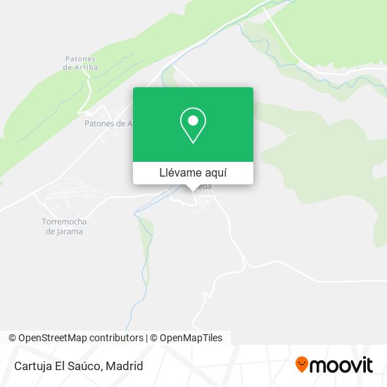 Mapa Cartuja El Saúco