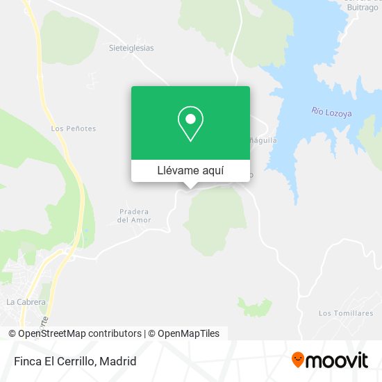 Mapa Finca El Cerrillo