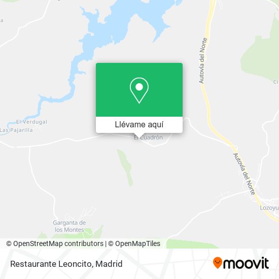 Mapa Restaurante Leoncito