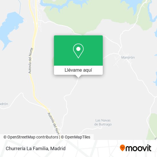 Mapa Churrería La Familia