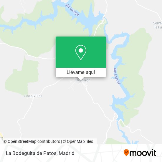 Mapa La Bodeguita de Patos
