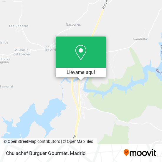 Mapa Chulachef Burguer Gourmet