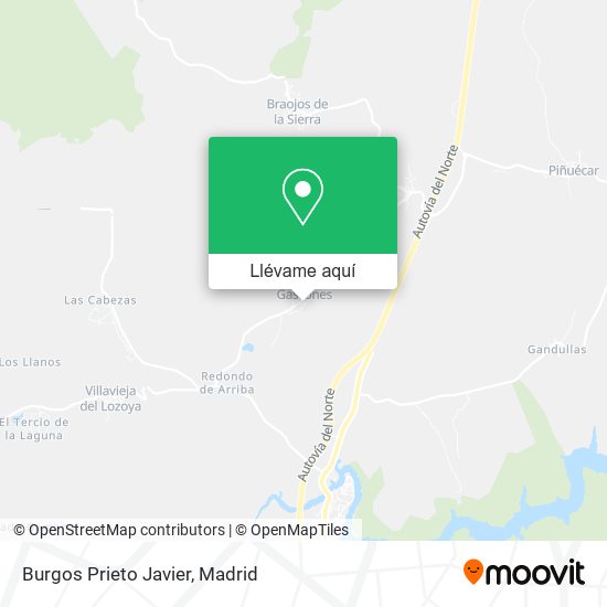 Mapa Burgos Prieto Javier