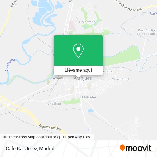 Mapa Café Bar Jerez