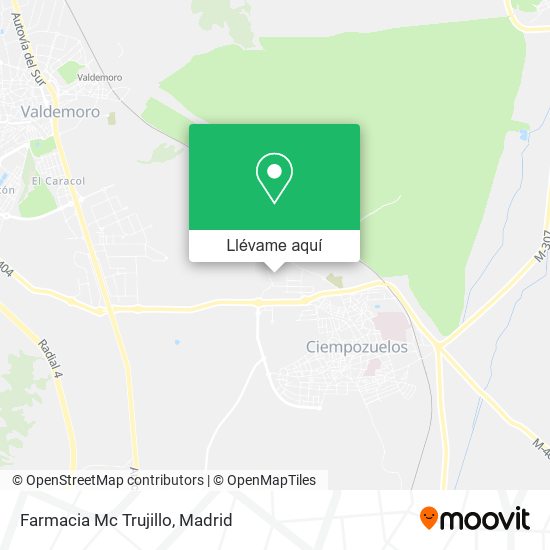 Mapa Farmacia Mc Trujillo