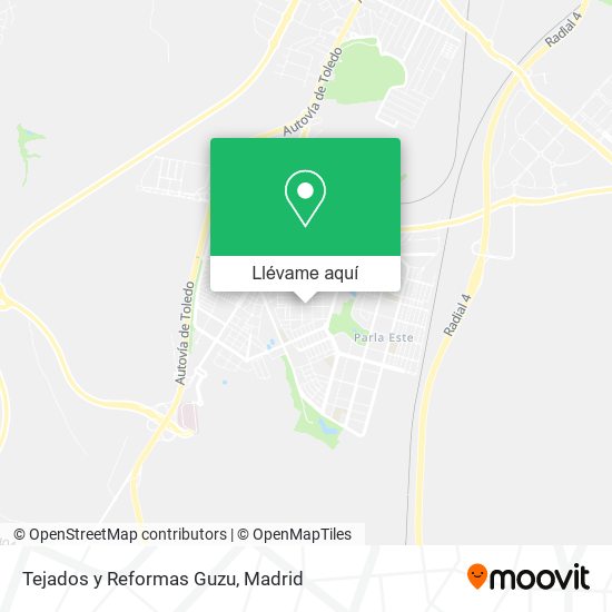 Mapa Tejados y Reformas Guzu